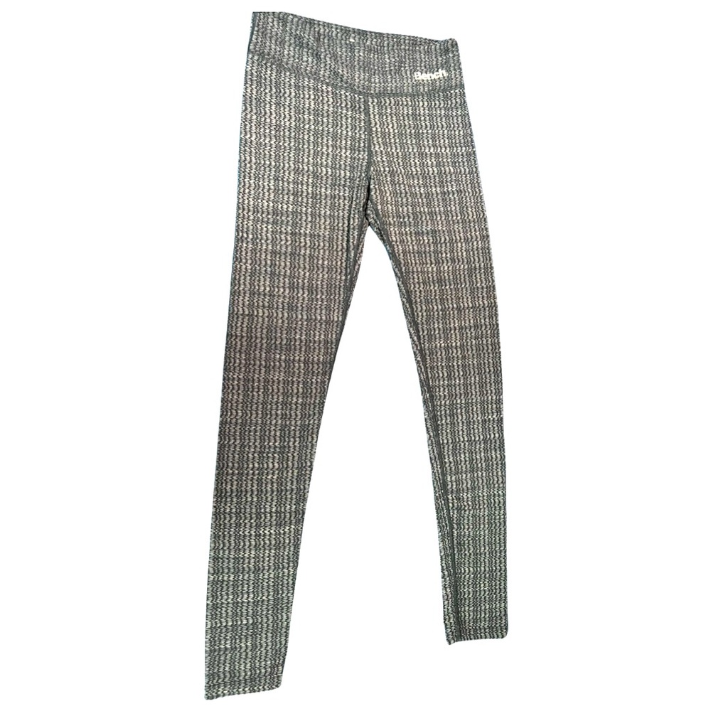 Bench women’s black/grey athletic leggings size small/petite